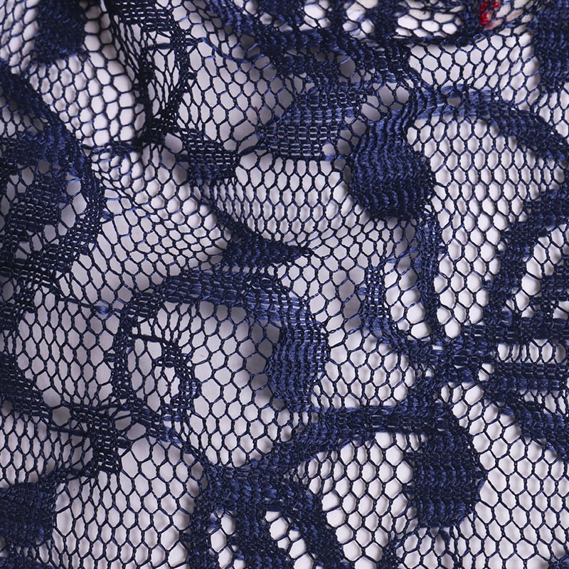 Lace Fabric Dress Cutwork Polyester for Women's Wear Wholesale Supplie 25